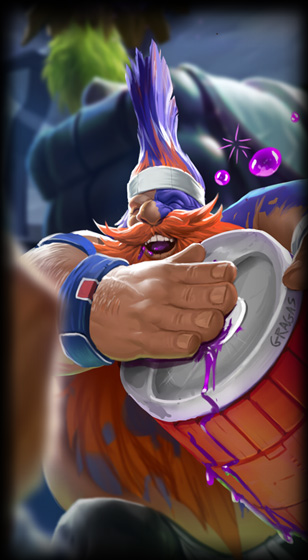 Trang Phục Gragas Siêu Cổ Động Viên